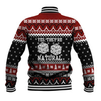 They Are Natural Christmas Baseball Jacket Xmas Holiday Patterns - Wonder Print Shop