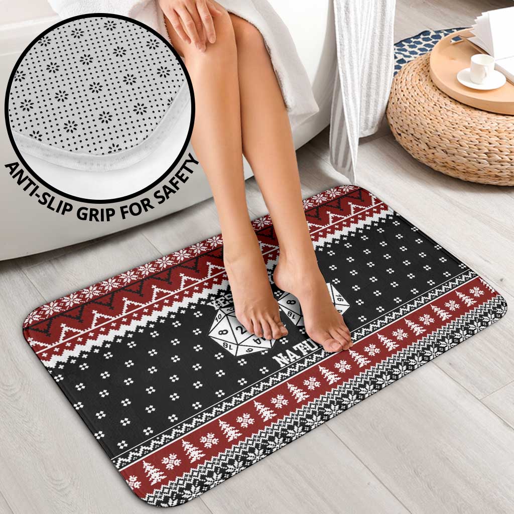 They Are Natural Christmas Bathroom Set Xmas Holiday Patterns - Wonder Print Shop