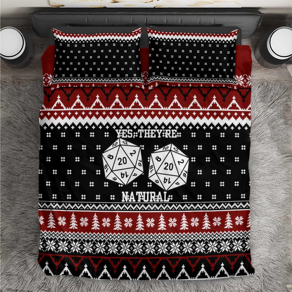 They Are Natural Christmas Bedding Set Xmas Holiday Patterns - Wonder Print Shop