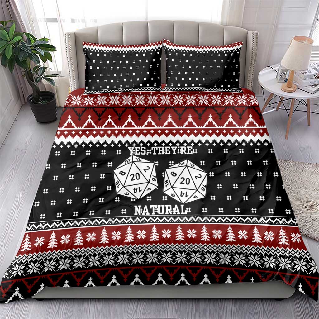 They Are Natural Christmas Bedding Set Xmas Holiday Patterns - Wonder Print Shop