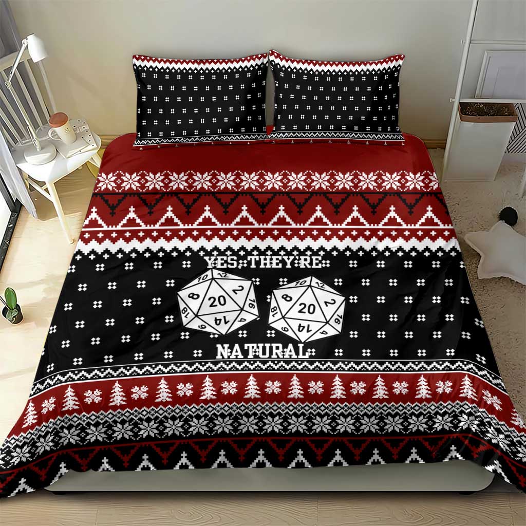 They Are Natural Christmas Bedding Set Xmas Holiday Patterns - Wonder Print Shop