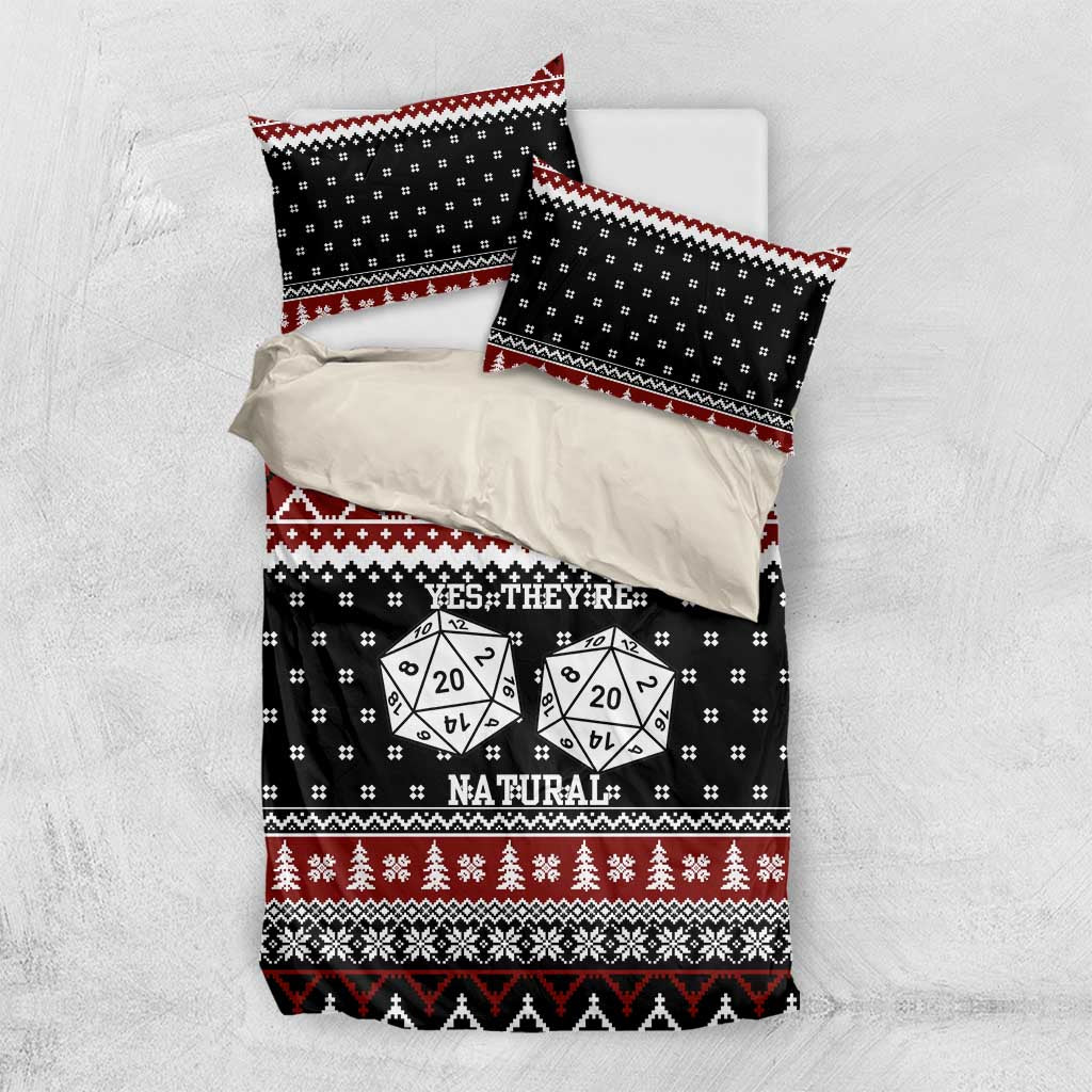 They Are Natural Christmas Bedding Set Xmas Holiday Patterns - Wonder Print Shop