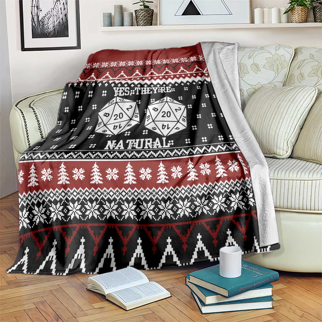 They Are Natural Christmas Blanket Xmas Holiday Patterns - Wonder Print Shop