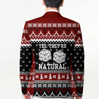They Are Natural Christmas Blazer Xmas Holiday Patterns - Wonder Print Shop