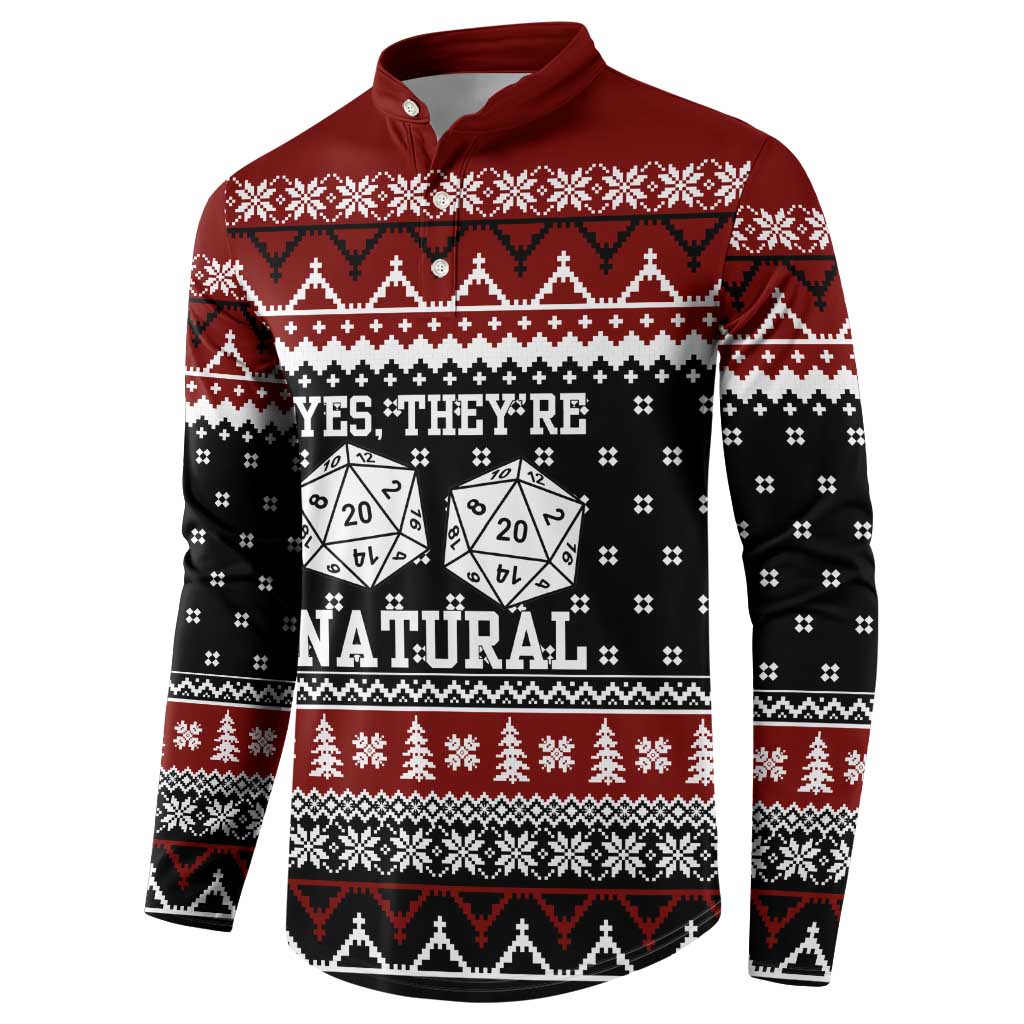 They Are Natural Christmas Button Sweatshirt Xmas Holiday Patterns - Wonder Print Shop