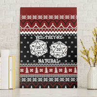 They Are Natural Christmas Canvas Wall Art Xmas Holiday Patterns - Wonder Print Shop