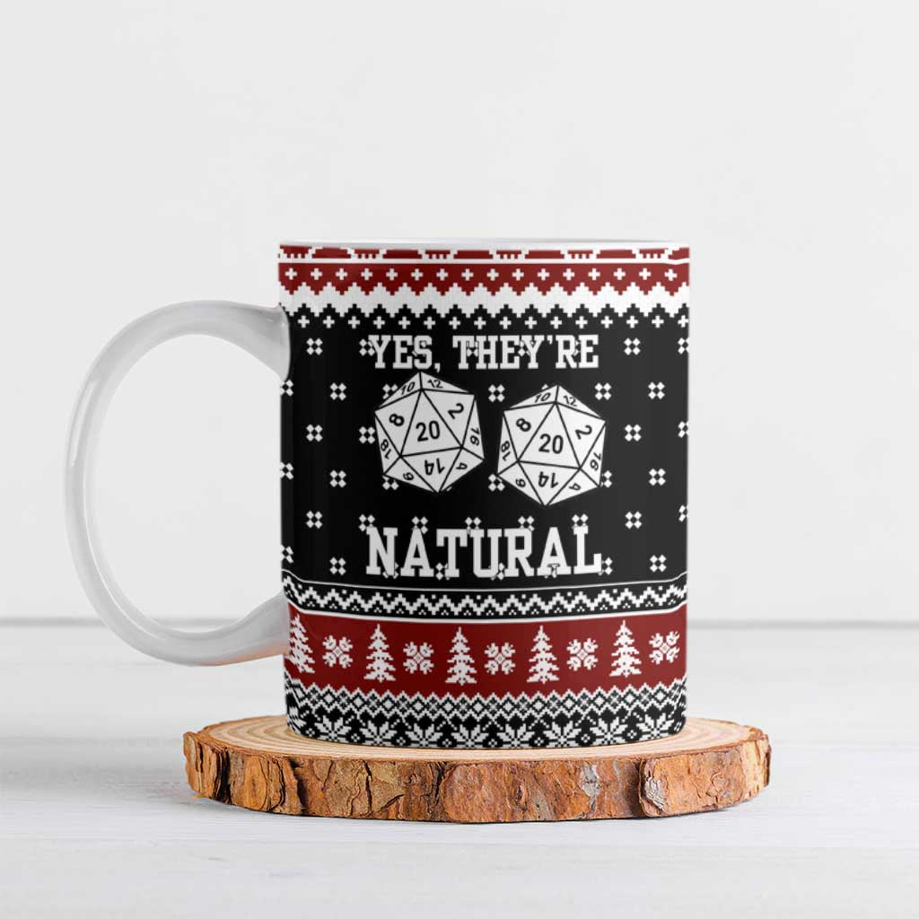 They Are Natural Christmas Ceramic Mug Xmas Holiday Patterns - Wonder Print Shop