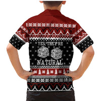 They Are Natural Christmas Family Matching Mermaid Dress and Hawaiian Shirt Xmas Holiday Patterns - Wonder Print Shop