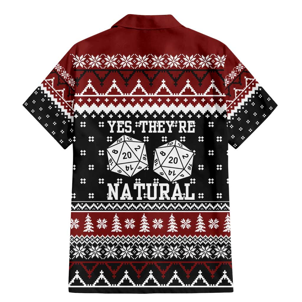 They Are Natural Christmas Family Matching Mermaid Dress and Hawaiian Shirt Xmas Holiday Patterns - Wonder Print Shop