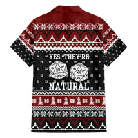 They Are Natural Christmas Family Matching Off The Shoulder Long Sleeve Dress and Hawaiian Shirt Xmas Holiday Patterns - Wonder Print Shop