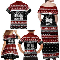 They Are Natural Christmas Family Matching Off Shoulder Maxi Dress and Hawaiian Shirt Xmas Holiday Patterns - Wonder Print Shop
