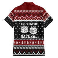 They Are Natural Christmas Family Matching Off Shoulder Short Dress and Hawaiian Shirt Xmas Holiday Patterns - Wonder Print Shop