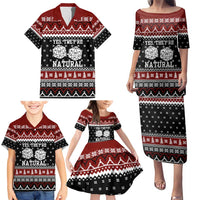 They Are Natural Christmas Family Matching Puletasi and Hawaiian Shirt Xmas Holiday Patterns - Wonder Print Shop