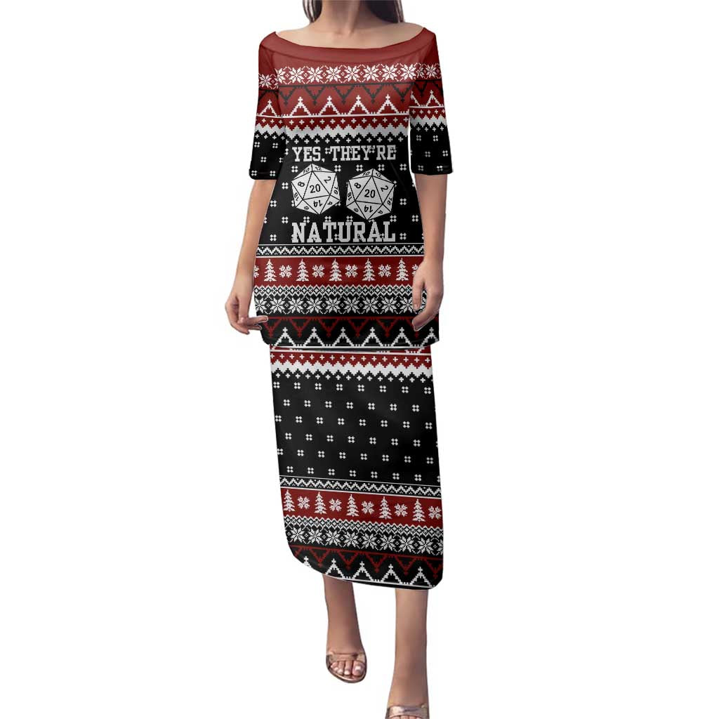 They Are Natural Christmas Family Matching Puletasi and Hawaiian Shirt Xmas Holiday Patterns - Wonder Print Shop
