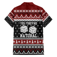 They Are Natural Christmas Family Matching Short Sleeve Bodycon Dress and Hawaiian Shirt Xmas Holiday Patterns - Wonder Print Shop