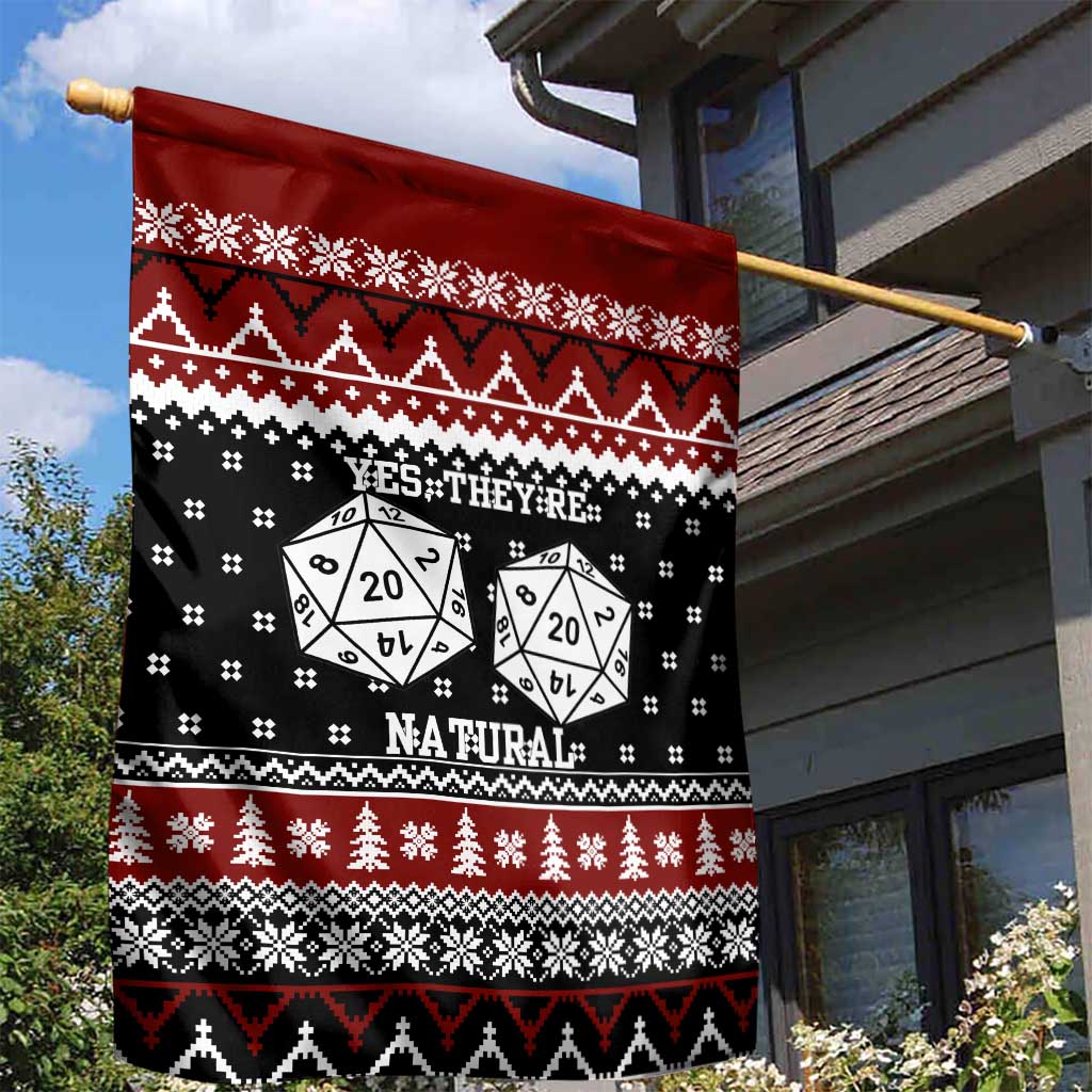 They Are Natural Christmas Garden Flag Xmas Holiday Patterns - Wonder Print Shop