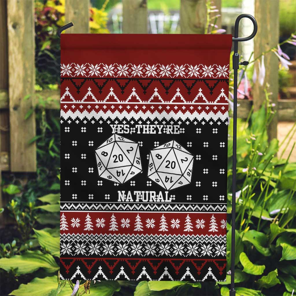 They Are Natural Christmas Garden Flag Xmas Holiday Patterns - Wonder Print Shop
