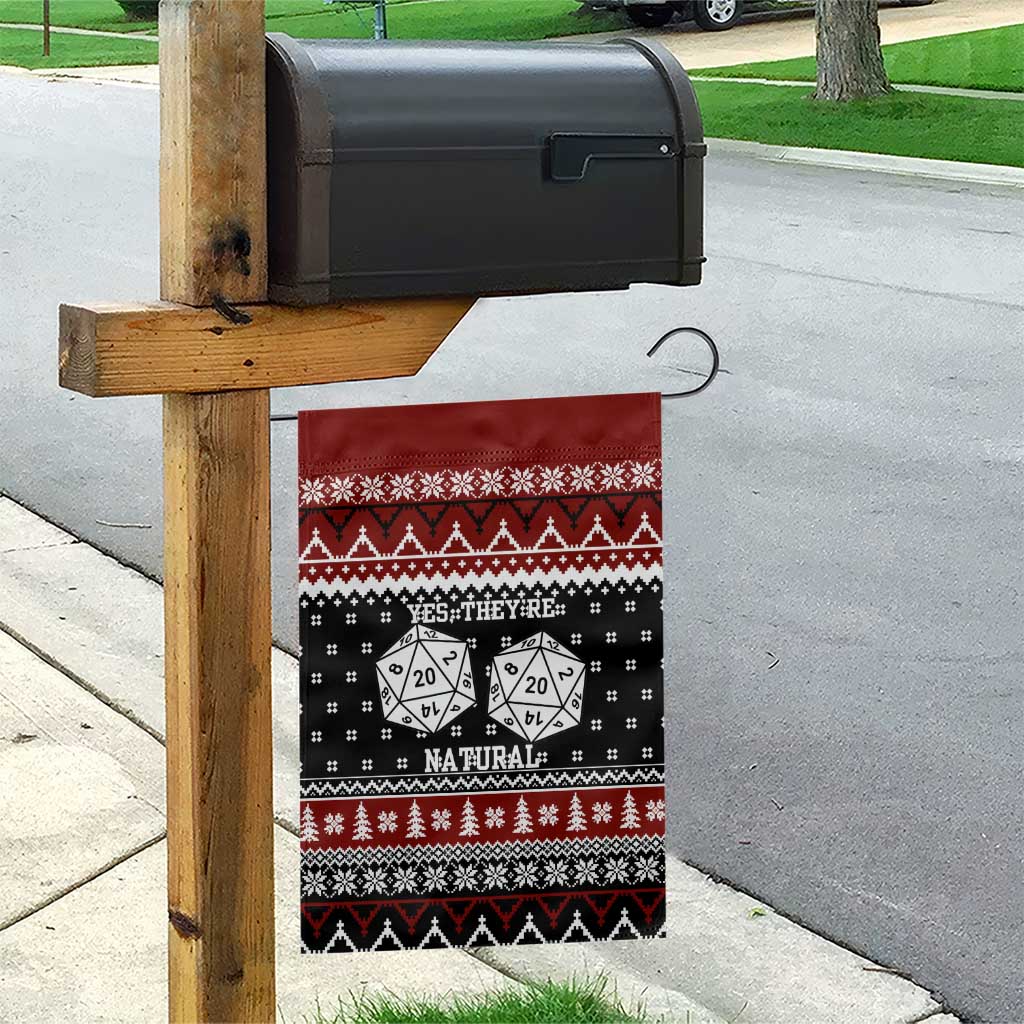 They Are Natural Christmas Garden Flag Xmas Holiday Patterns - Wonder Print Shop