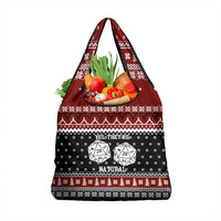 They Are Natural Christmas Grocery Bag Xmas Holiday Patterns - Wonder Print Shop