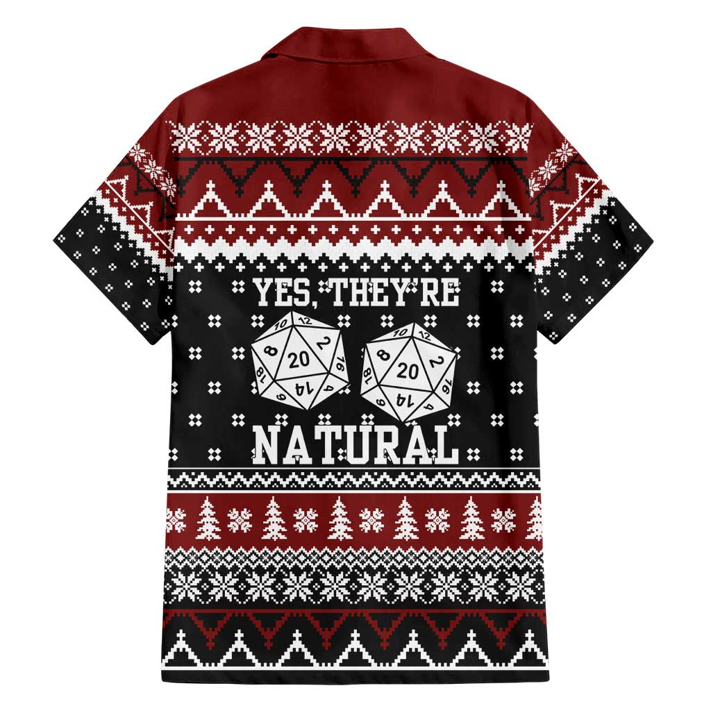 They Are Natural Christmas Hawaiian Shirt Xmas Holiday Patterns - Wonder Print Shop