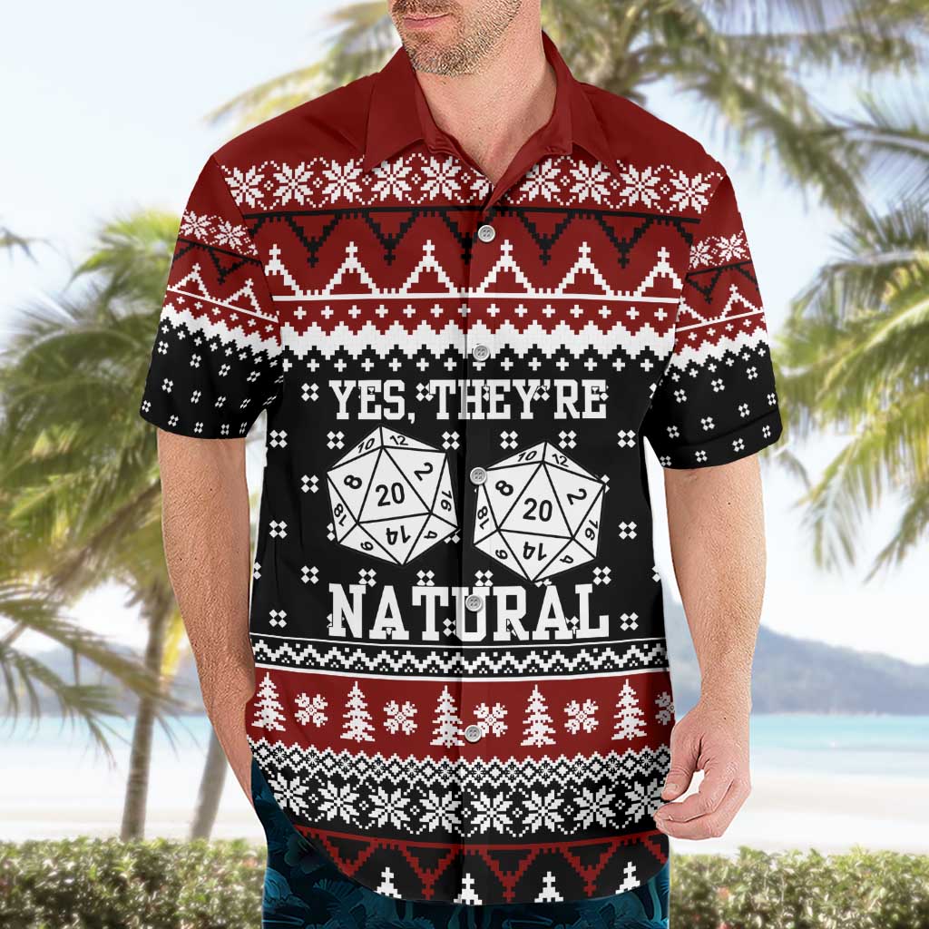 They Are Natural Christmas Hawaiian Shirt Xmas Holiday Patterns - Wonder Print Shop
