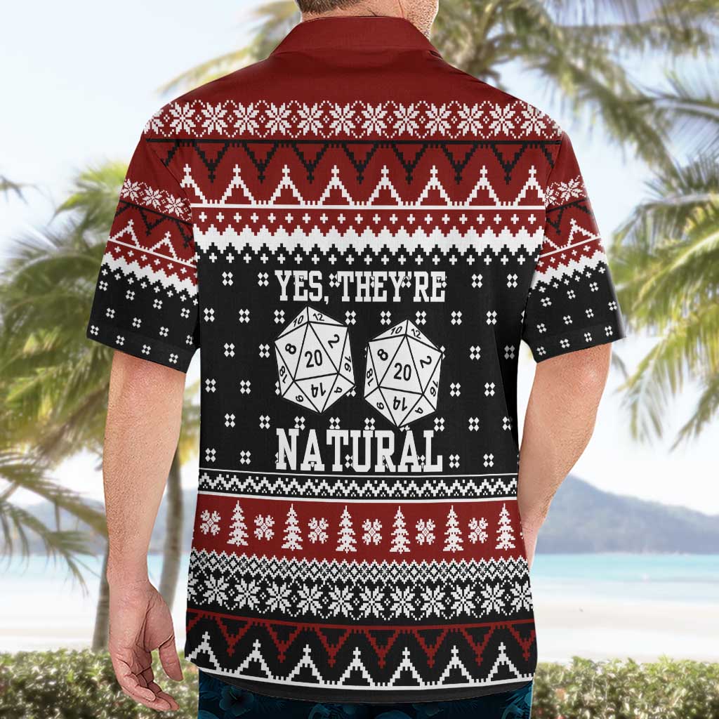 They Are Natural Christmas Hawaiian Shirt Xmas Holiday Patterns - Wonder Print Shop