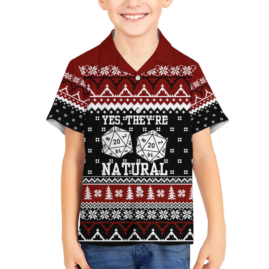 They Are Natural Christmas Hawaiian Shirt Xmas Holiday Patterns - Wonder Print Shop