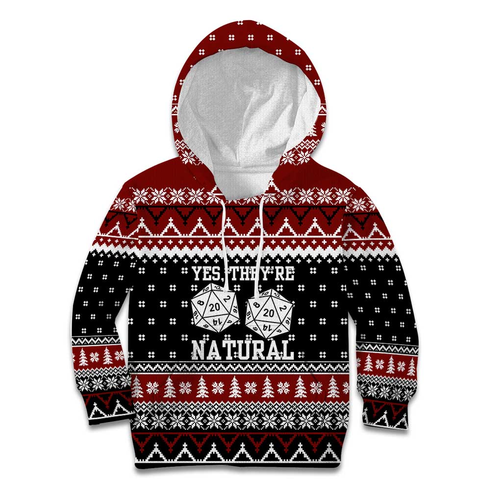 They Are Natural Christmas Kid Hoodie Xmas Holiday Patterns - Wonder Print Shop