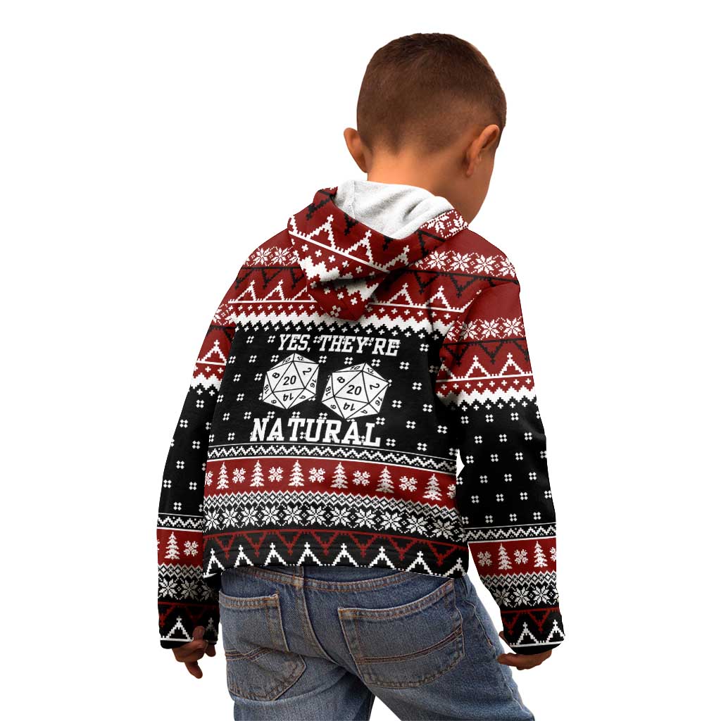 They Are Natural Christmas Kid Hoodie Xmas Holiday Patterns - Wonder Print Shop