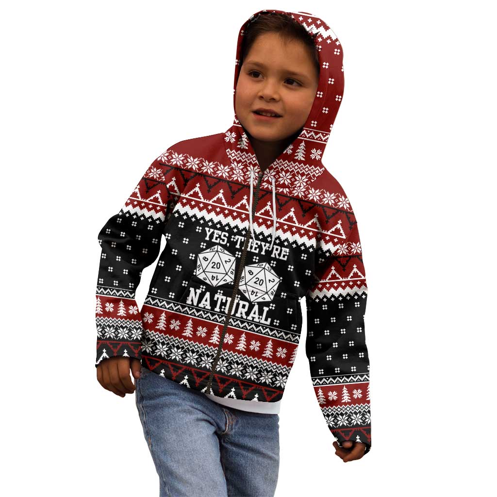 They Are Natural Christmas Kid Hoodie Xmas Holiday Patterns - Wonder Print Shop