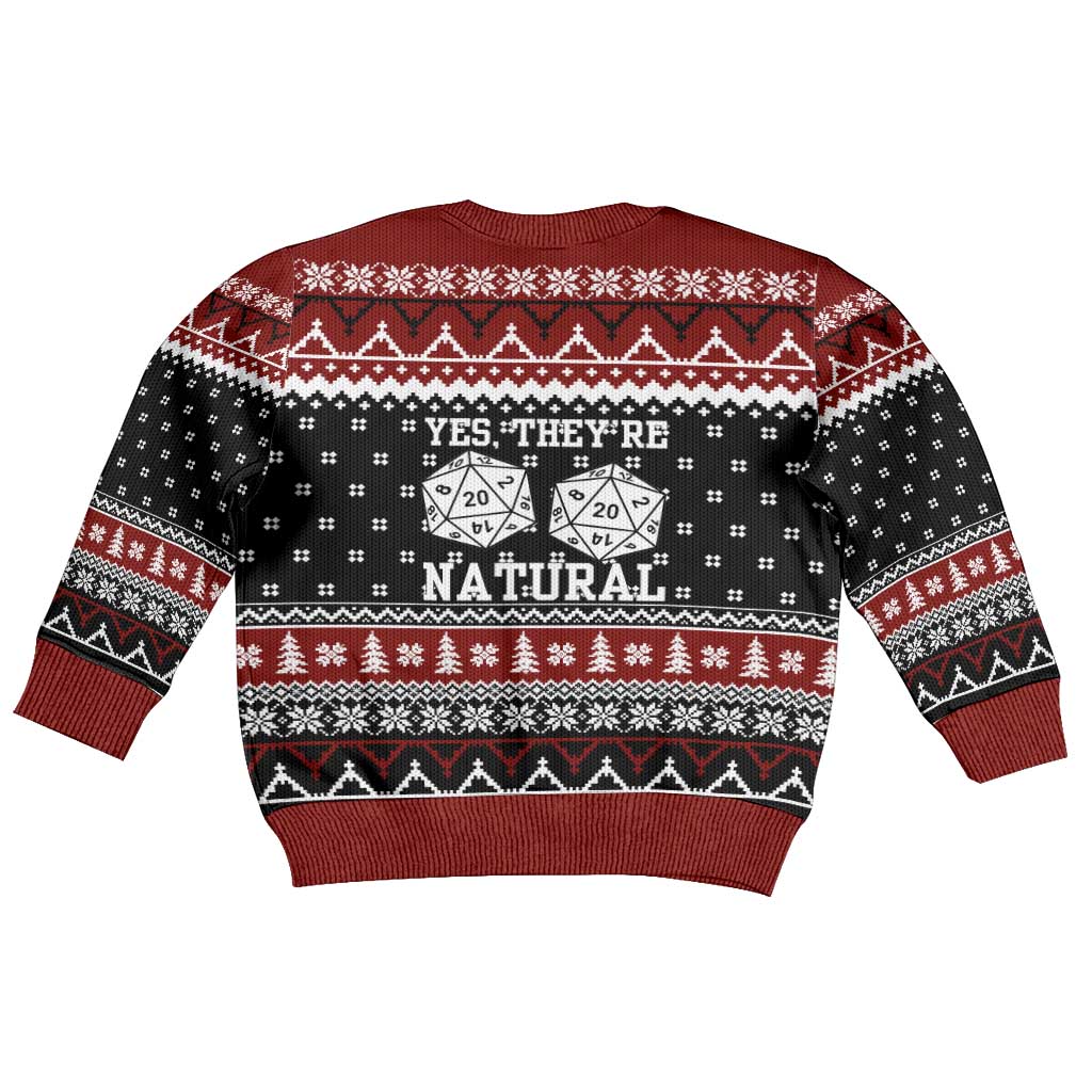 They Are Natural Christmas Kid Ugly Christmas Sweater Xmas Holiday Patterns - Wonder Print Shop