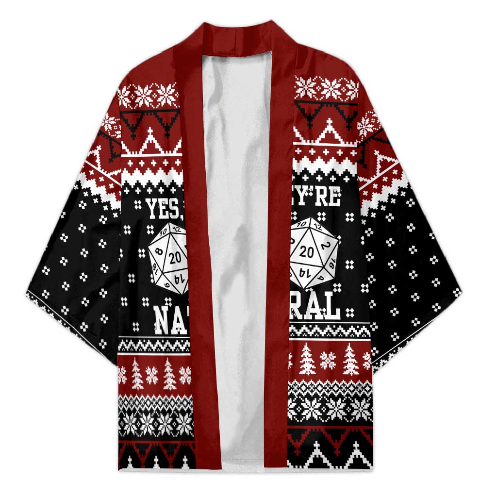 They Are Natural Christmas Kimono Xmas Holiday Patterns - Wonder Print Shop