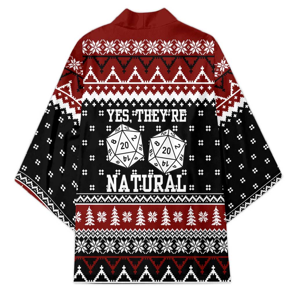 They Are Natural Christmas Kimono Xmas Holiday Patterns - Wonder Print Shop