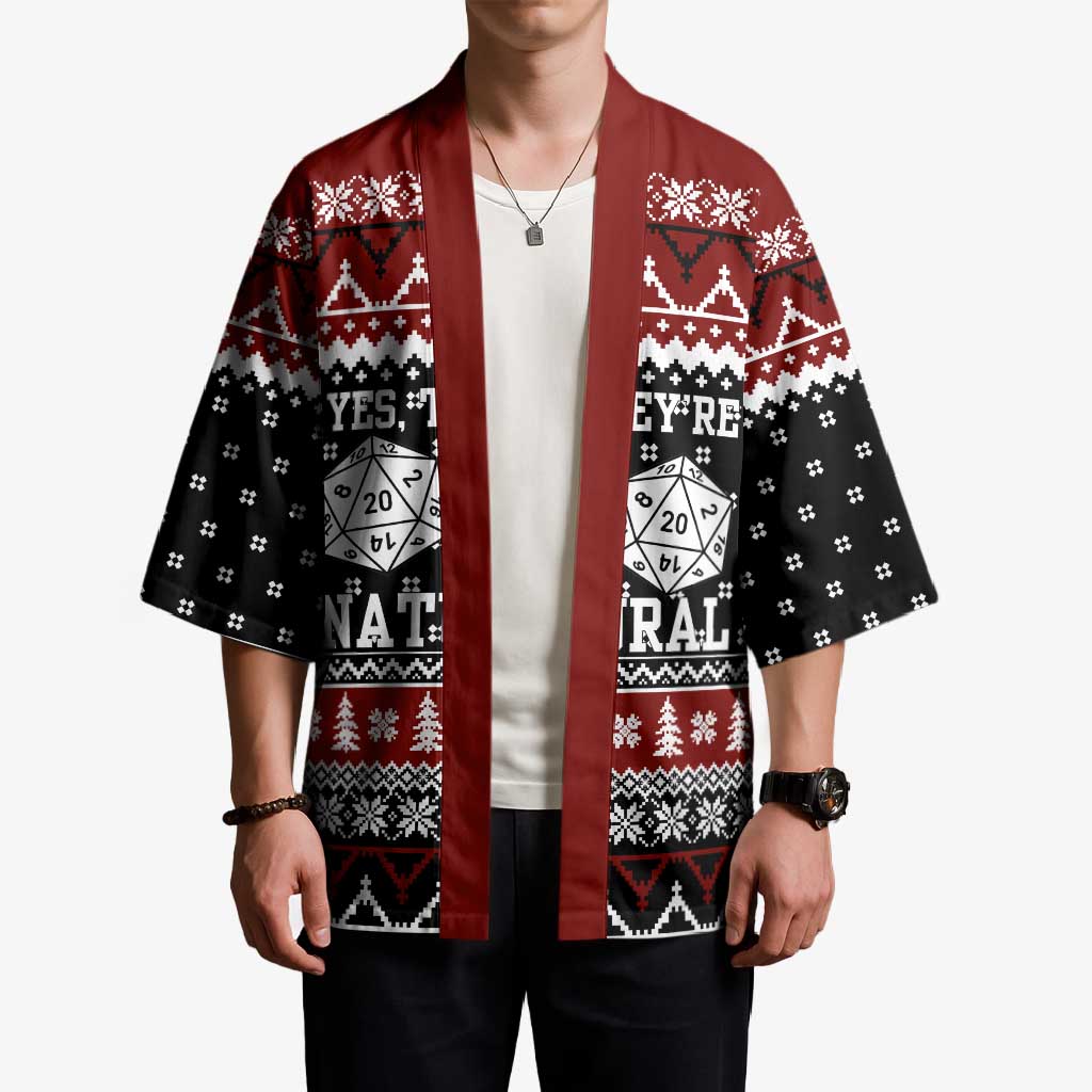 They Are Natural Christmas Kimono Xmas Holiday Patterns - Wonder Print Shop