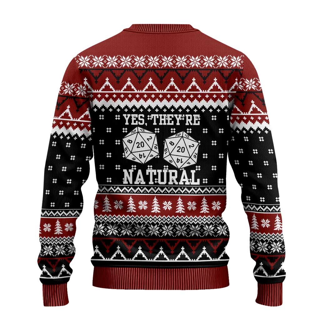 They Are Natural Christmas Ugly Christmas Sweater Xmas Holiday Patterns - Wonder Print Shop