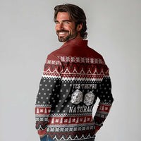 They Are Natural Christmas Long Sleeve Polo Shirt Xmas Holiday Patterns - Wonder Print Shop