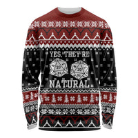 They Are Natural Christmas Long Sleeve Shirt Xmas Holiday Patterns - Wonder Print Shop