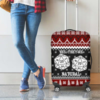 They Are Natural Christmas Luggage Cover Xmas Holiday Patterns - Wonder Print Shop