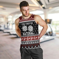They Are Natural Christmas Men Tank Top Xmas Holiday Patterns - Wonder Print Shop