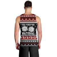They Are Natural Christmas Men Tank Top Xmas Holiday Patterns - Wonder Print Shop