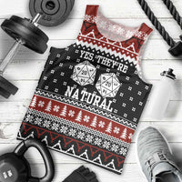 They Are Natural Christmas Men Tank Top Xmas Holiday Patterns - Wonder Print Shop