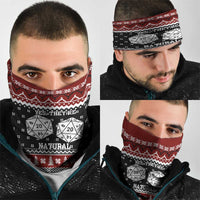 They Are Natural Christmas Neck Gaiter Xmas Holiday Patterns - Wonder Print Shop