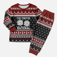 They Are Natural Christmas Pajama Set Xmas Holiday Patterns - Wonder Print Shop