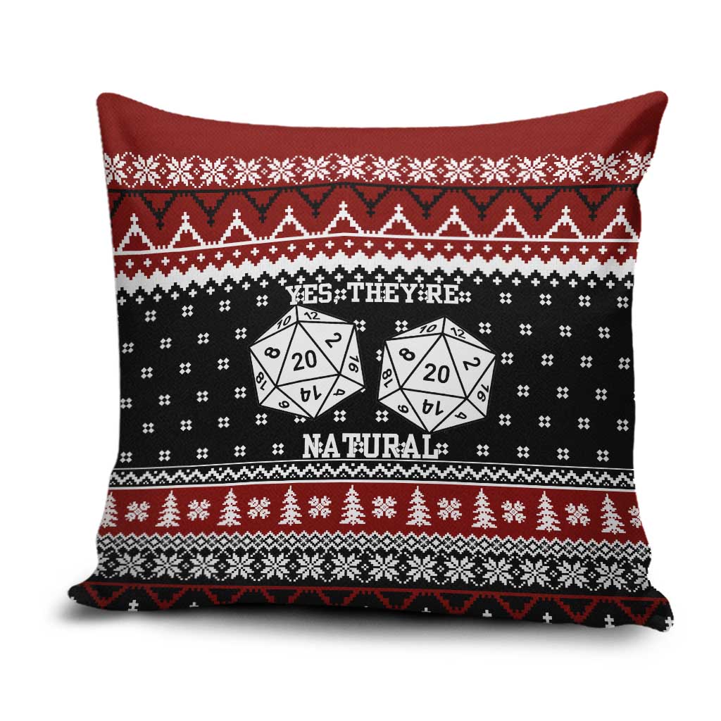 They Are Natural Christmas Pillow Cover Xmas Holiday Patterns - Wonder Print Shop
