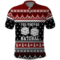 They Are Natural Christmas Polo Shirt Xmas Holiday Patterns - Wonder Print Shop