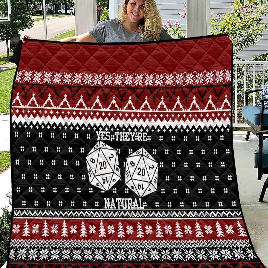 They Are Natural Christmas Quilt Xmas Holiday Patterns - Wonder Print Shop