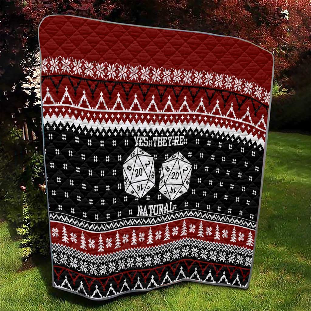 They Are Natural Christmas Quilt Xmas Holiday Patterns - Wonder Print Shop