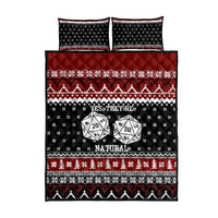 They Are Natural Christmas Quilt Bed Set Xmas Holiday Patterns - Wonder Print Shop
