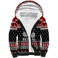 They Are Natural Christmas Sherpa Hoodie Xmas Holiday Patterns - Wonder Print Shop