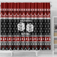 They Are Natural Christmas Shower Curtain Xmas Holiday Patterns - Wonder Print Shop